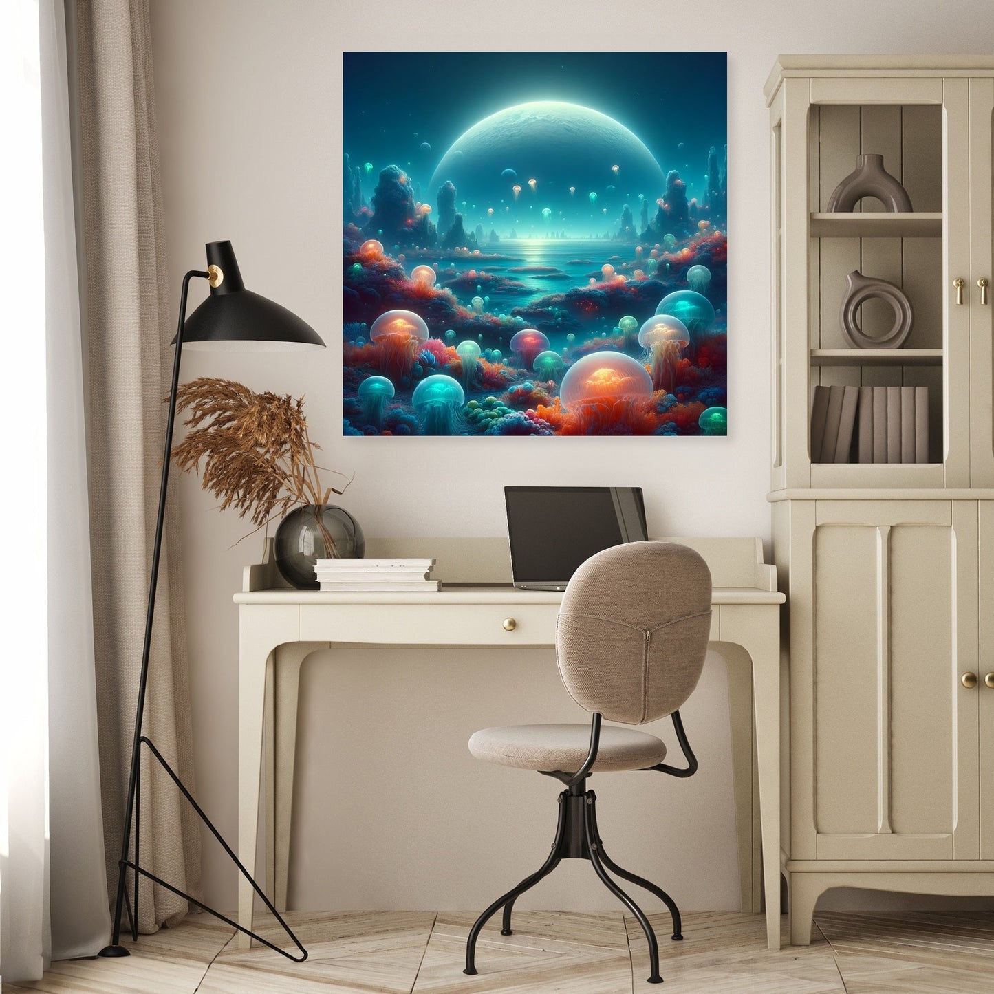 Alien Ocean Canvas