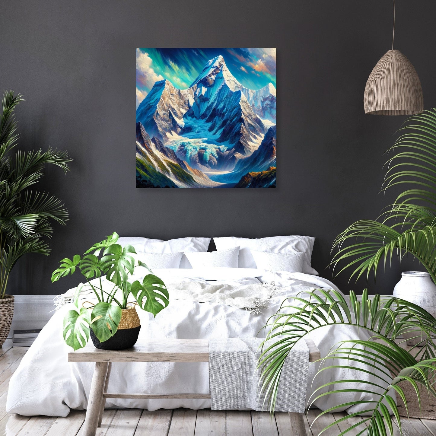 Ama Dablam Vivid Canvas