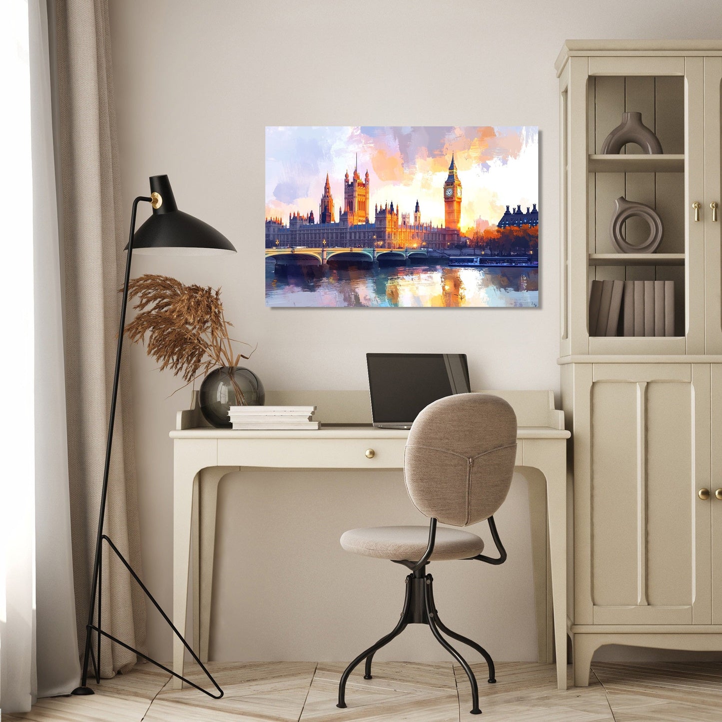 London Skyline Harmony Canvas