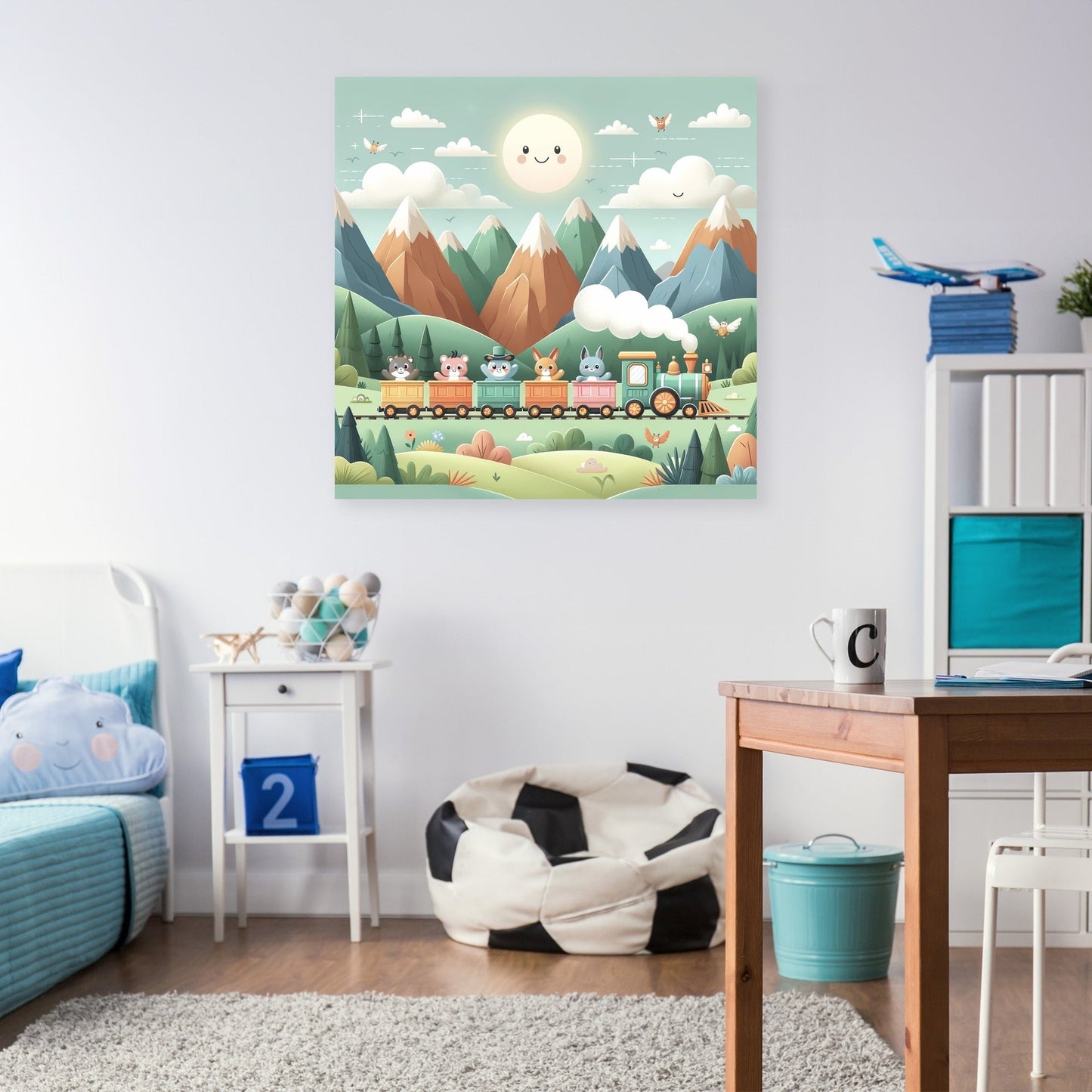 Mountain Express Canvas