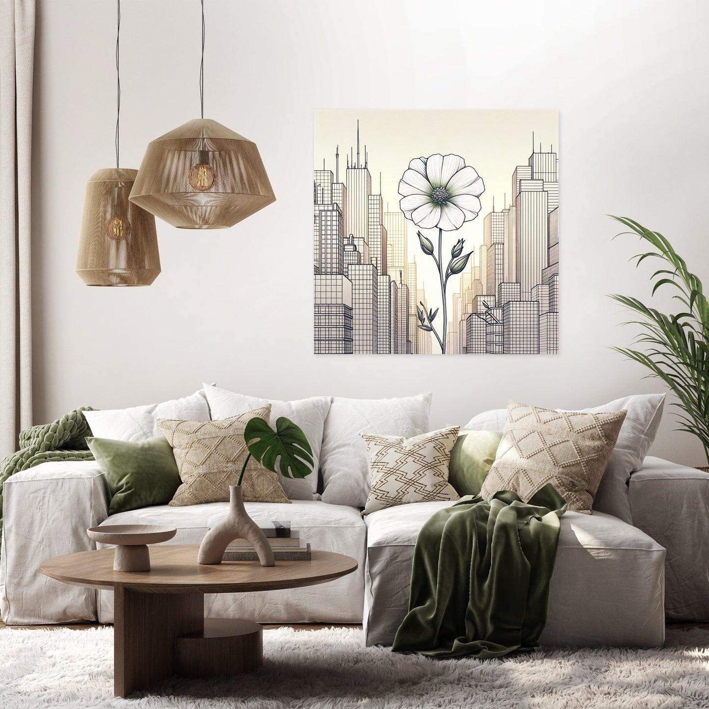 Urban Blossom Canvas
