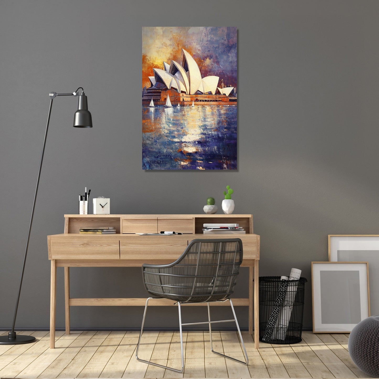 Sunlit Sydney Opera Canvas