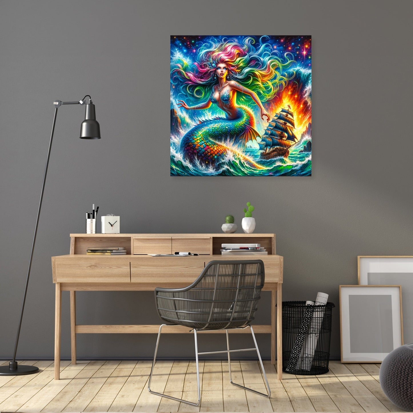 Siren's Call Mermaid Canvas