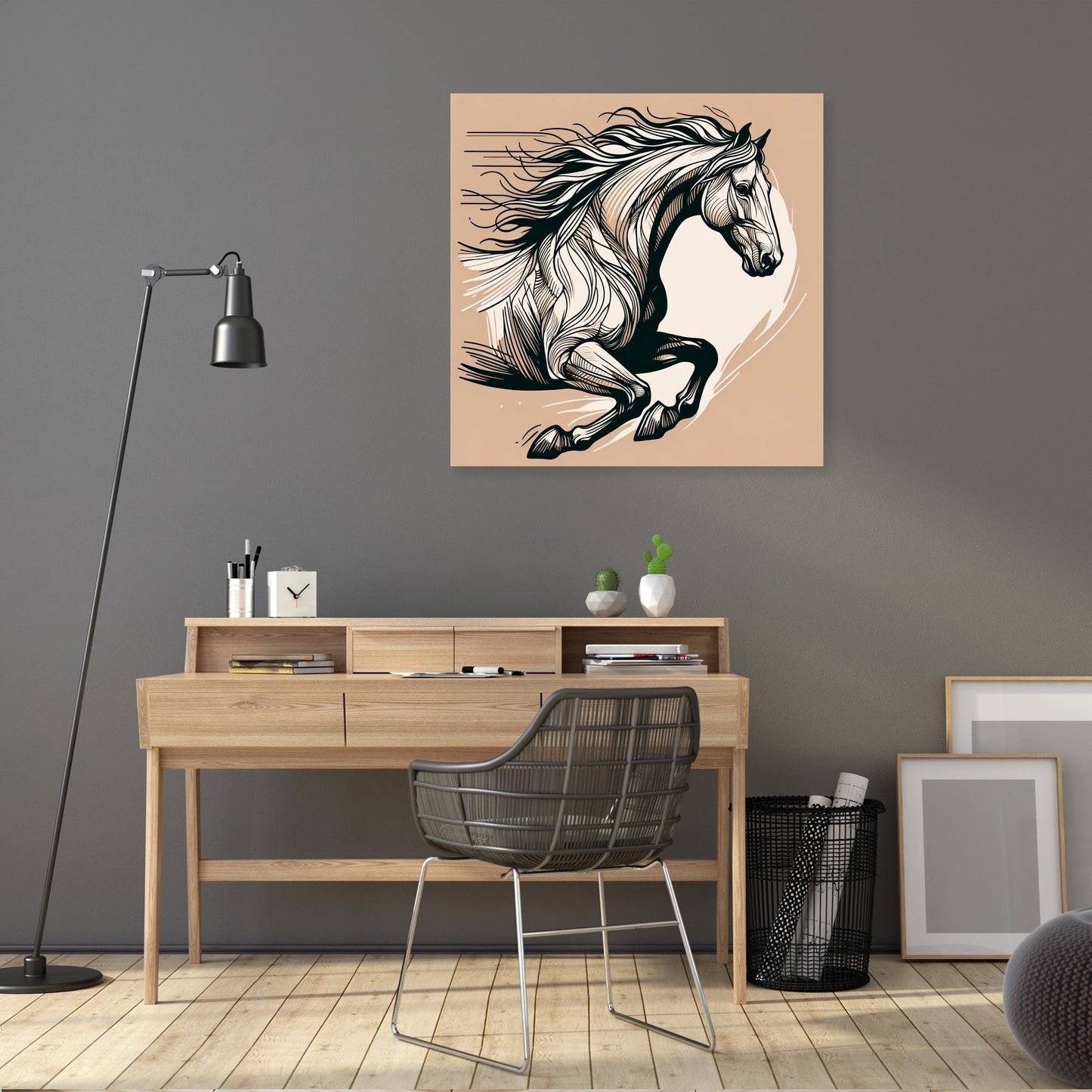 Galloping Grace Canvas