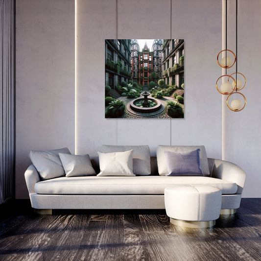 Victorian Oasis Glasgow Canvas