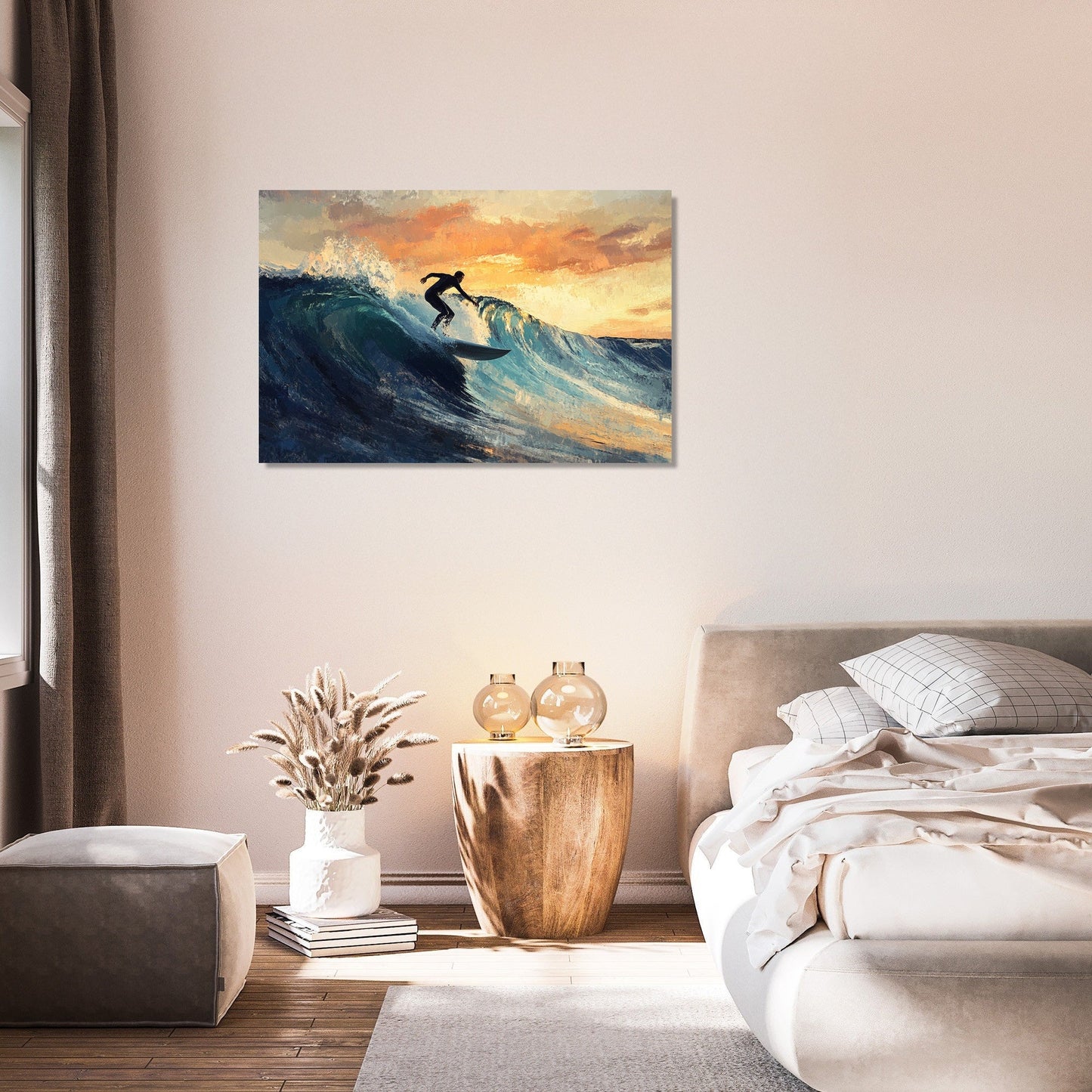 Twilight Surf Canvas