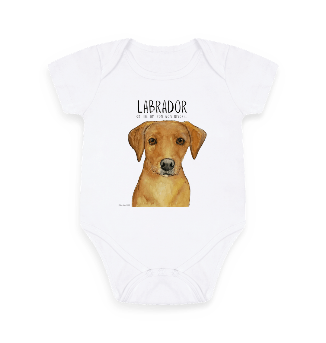 Tiny Tums & Big Crumbs – The Fox Red Labrador Bodysuit