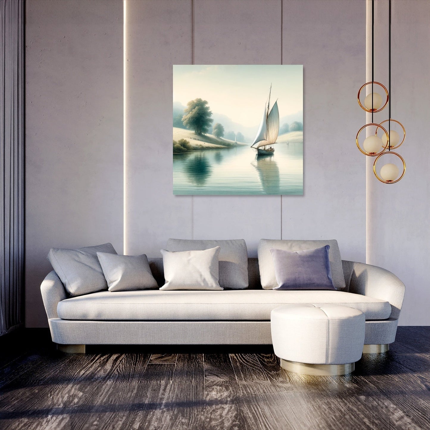 Tranquil Sails Canvas