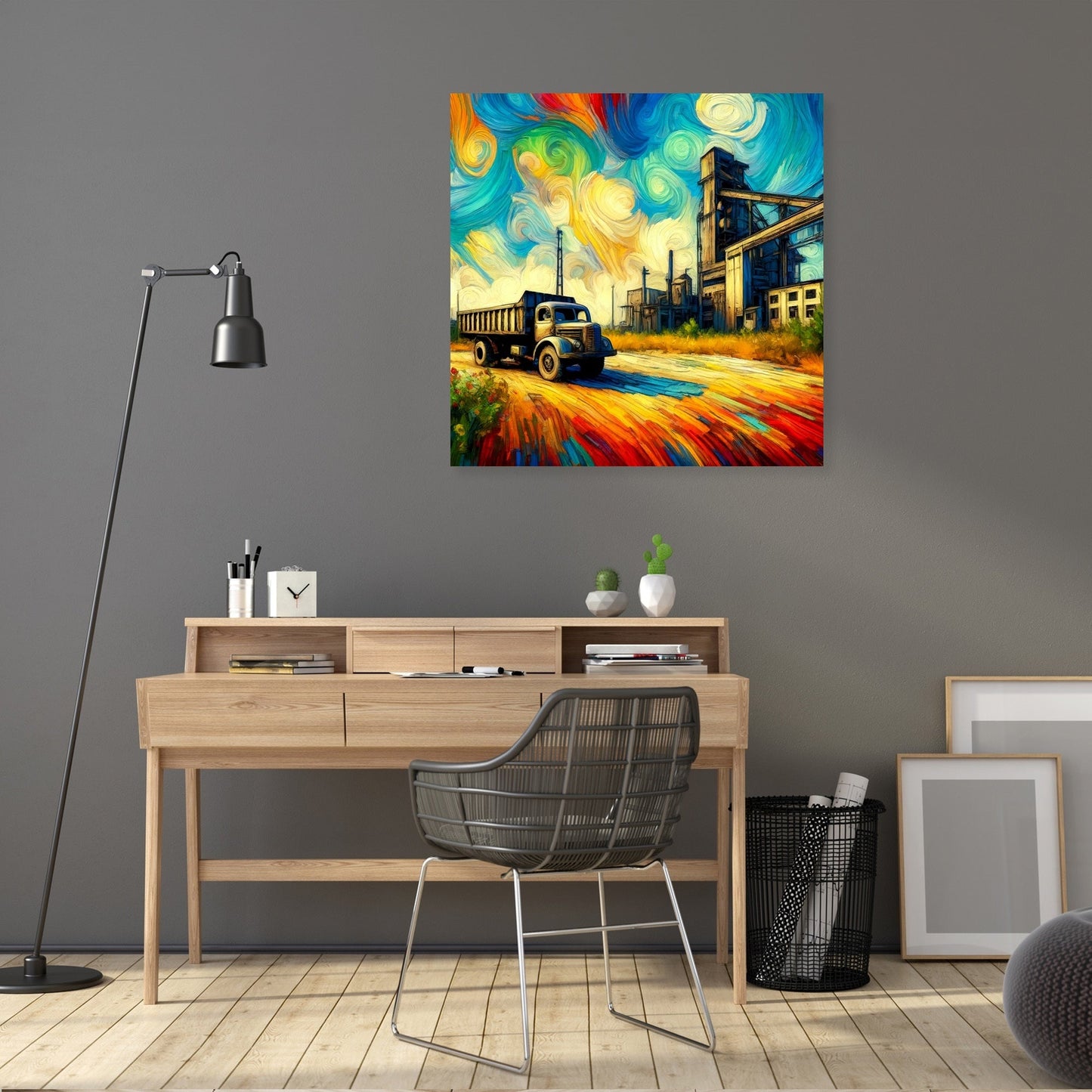 Echoes of Industry Canvas