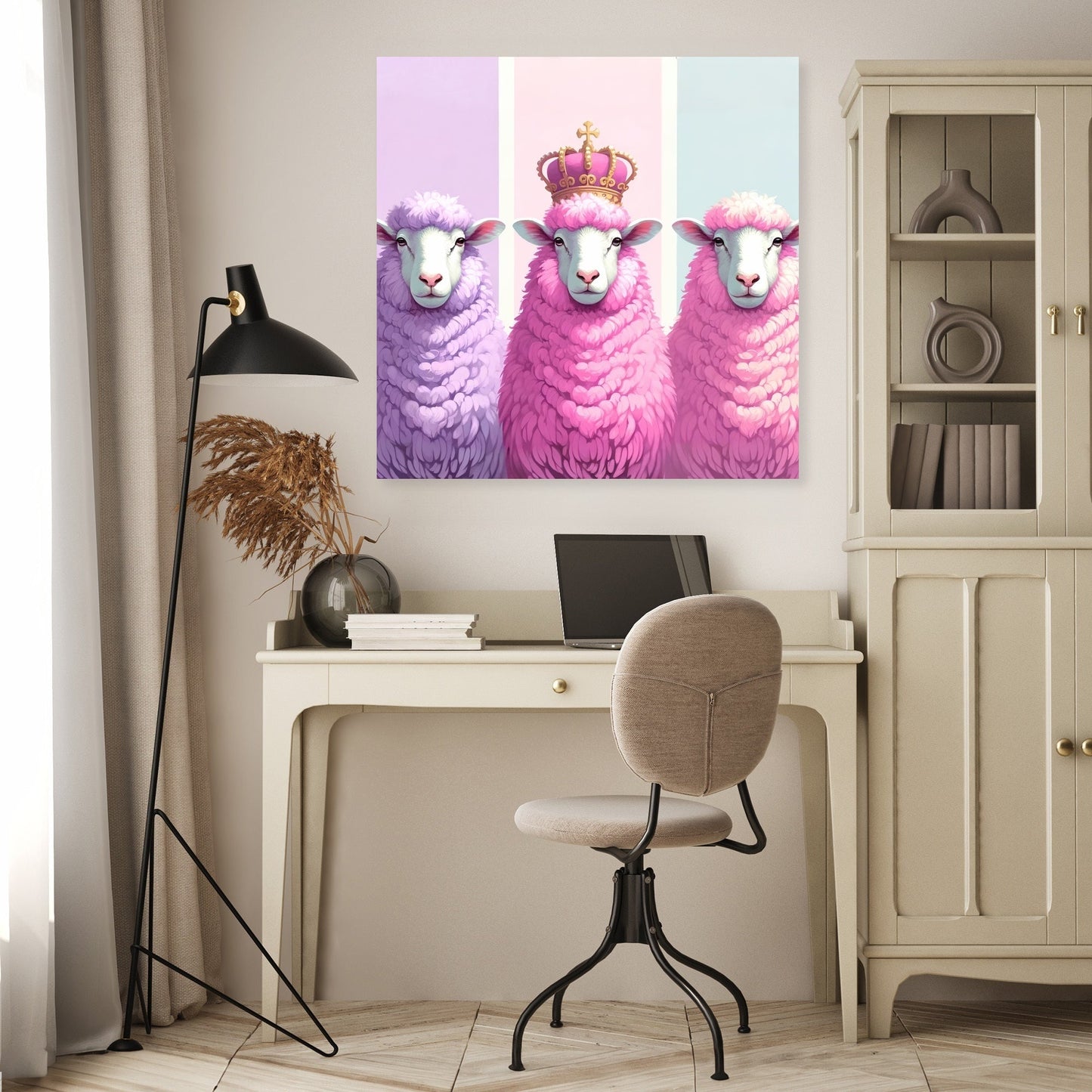 Regal Flock Canvas