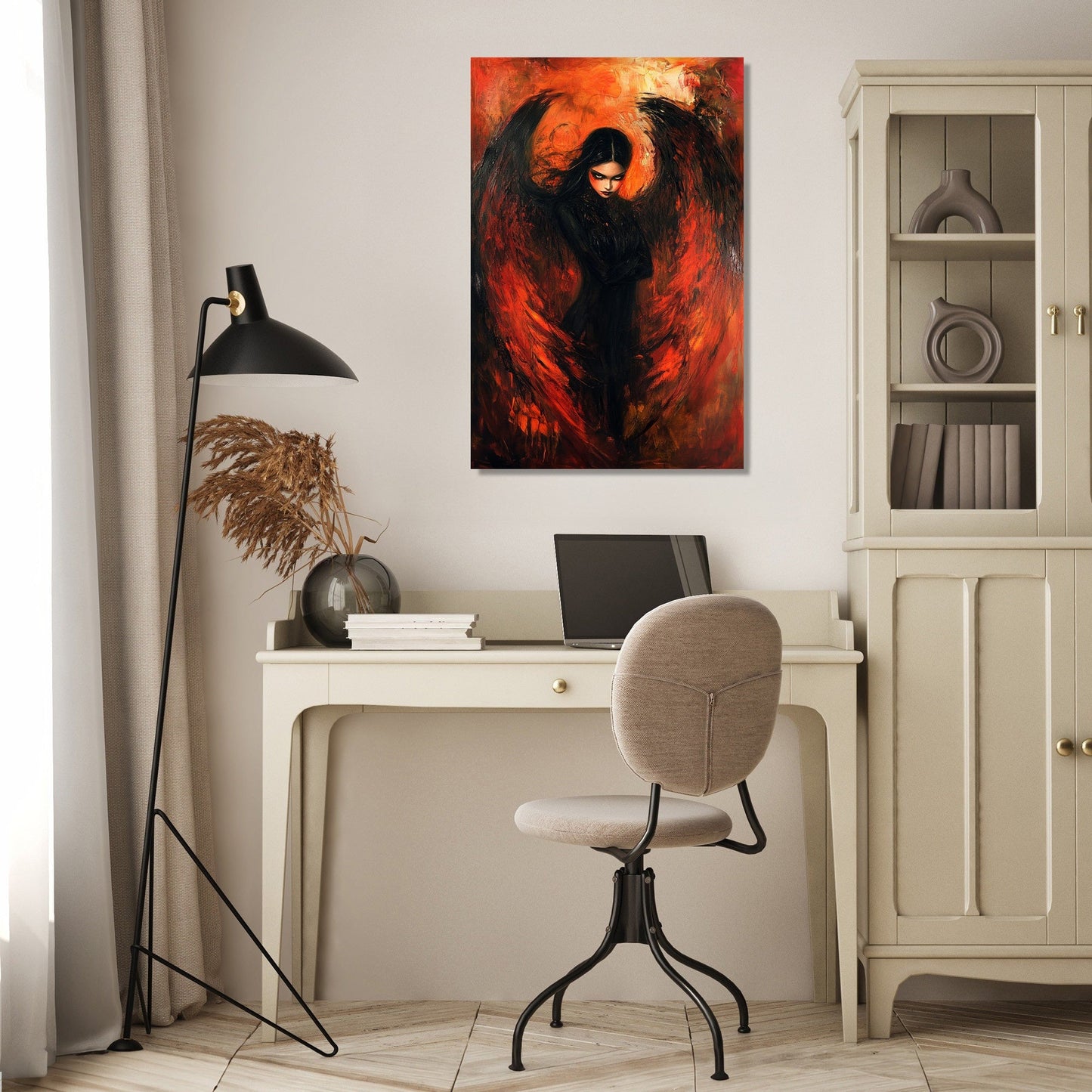 Inferno Monarch Canvas