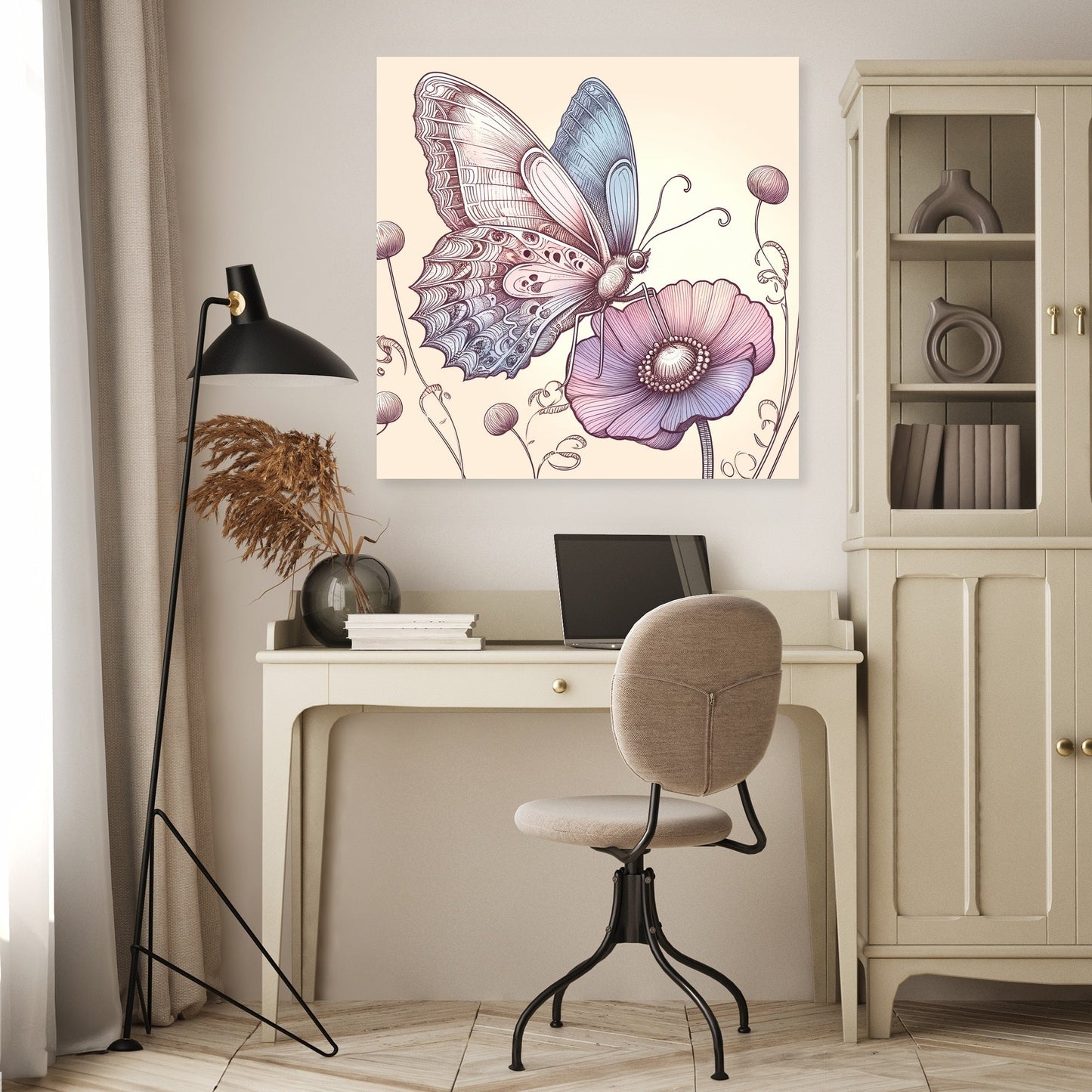 Delicate Harmony Canvas