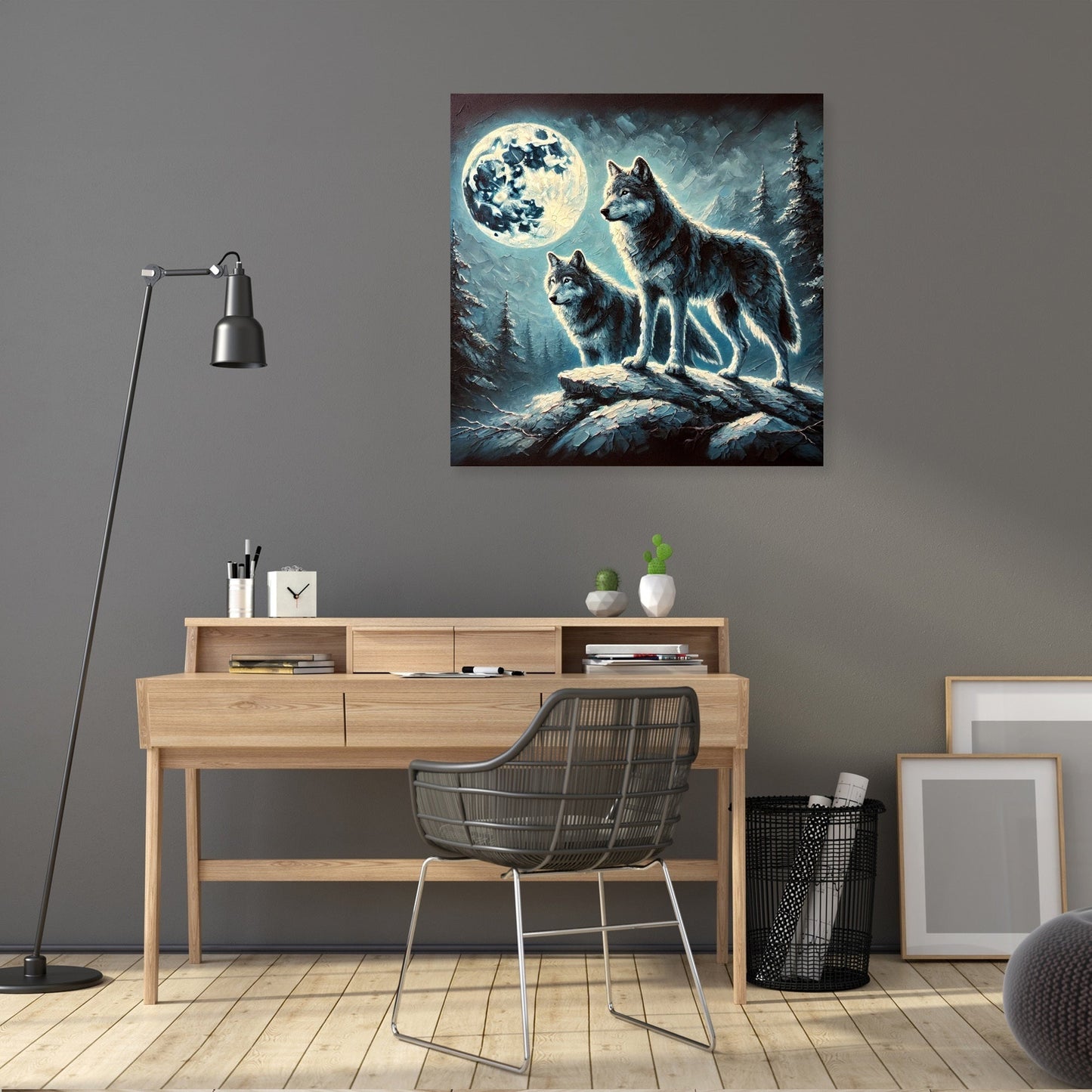 Lunar Majesty Canvas