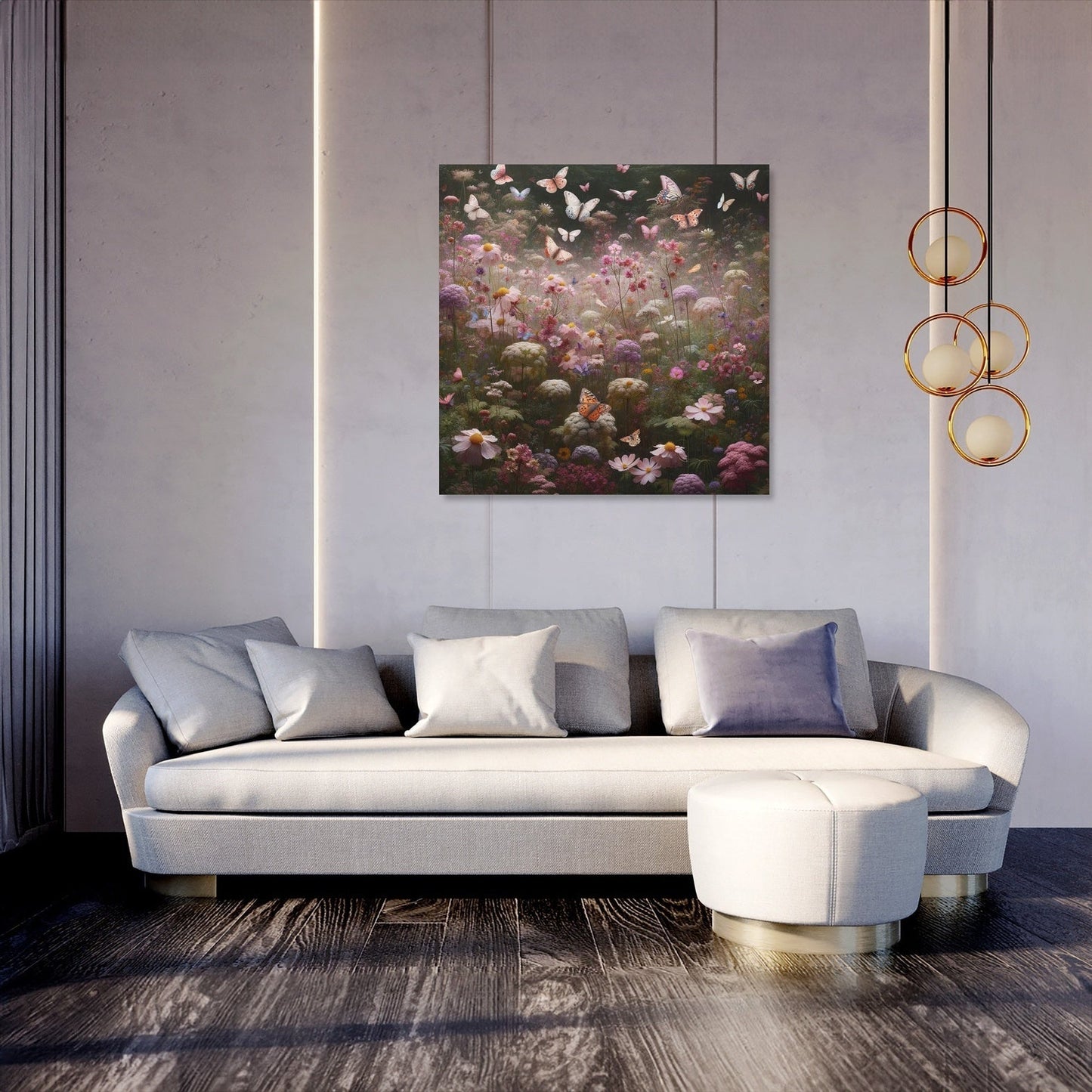 Butterfly Haven Canvas
