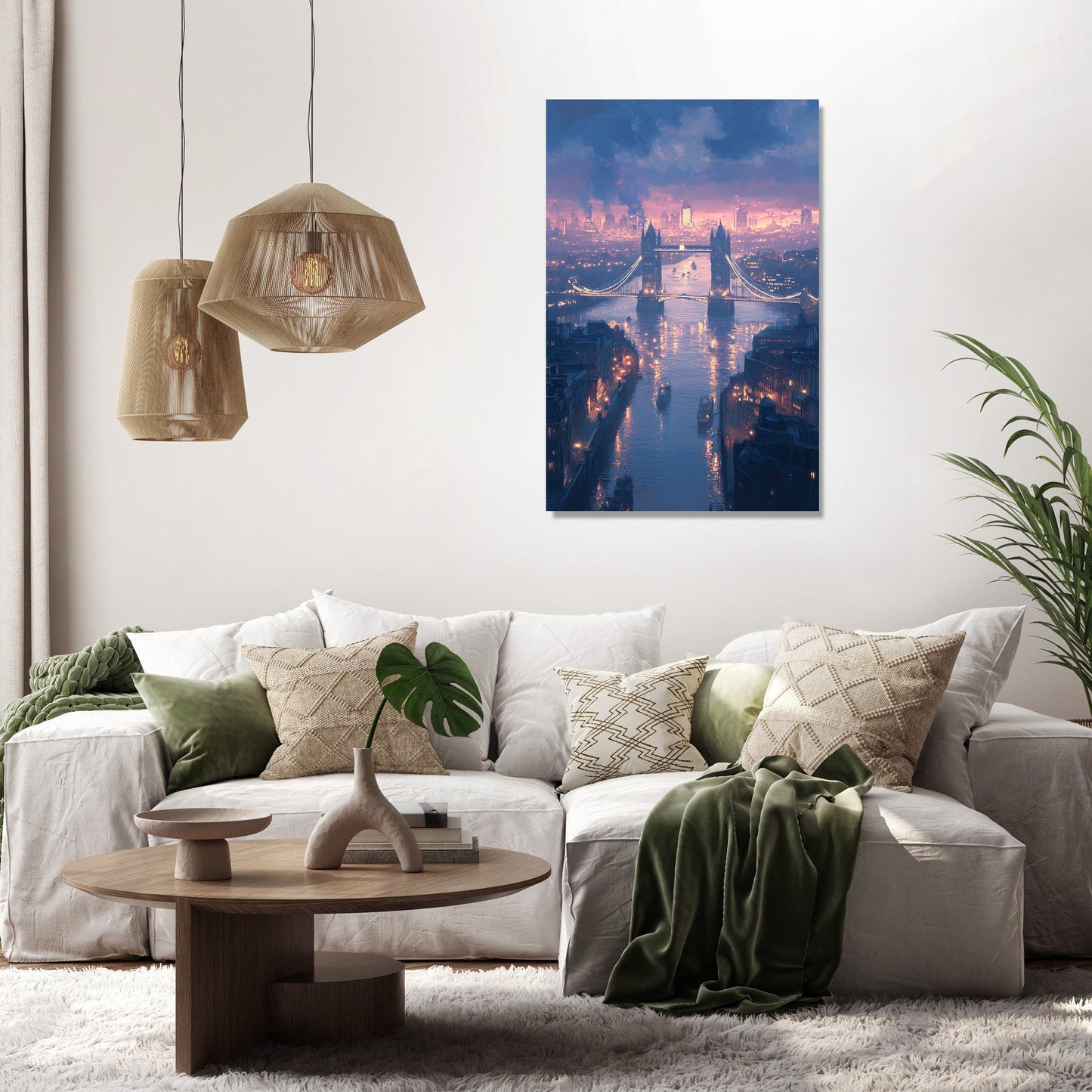 Twilight Reflections Canvas