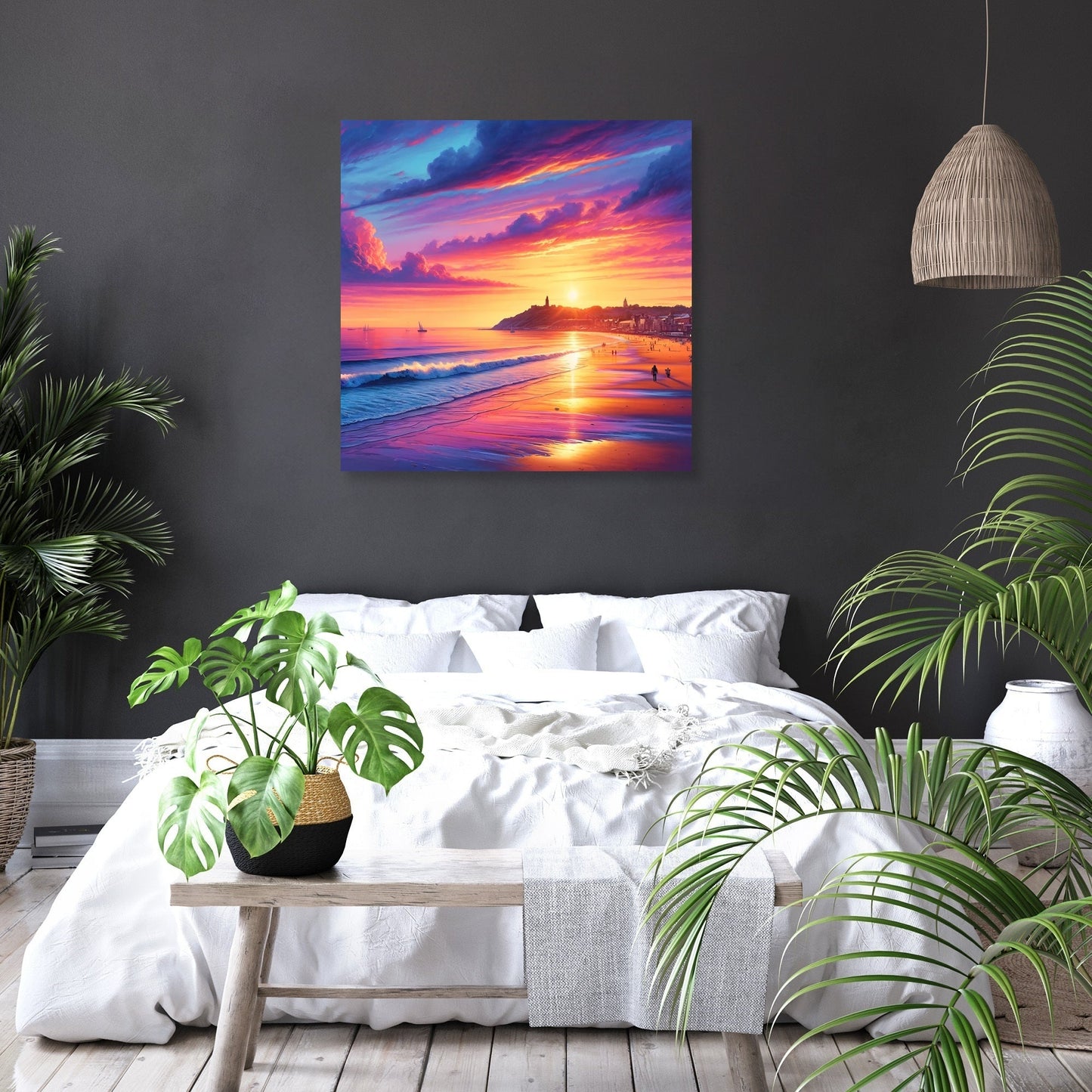 Sunset at North Bay Canvas