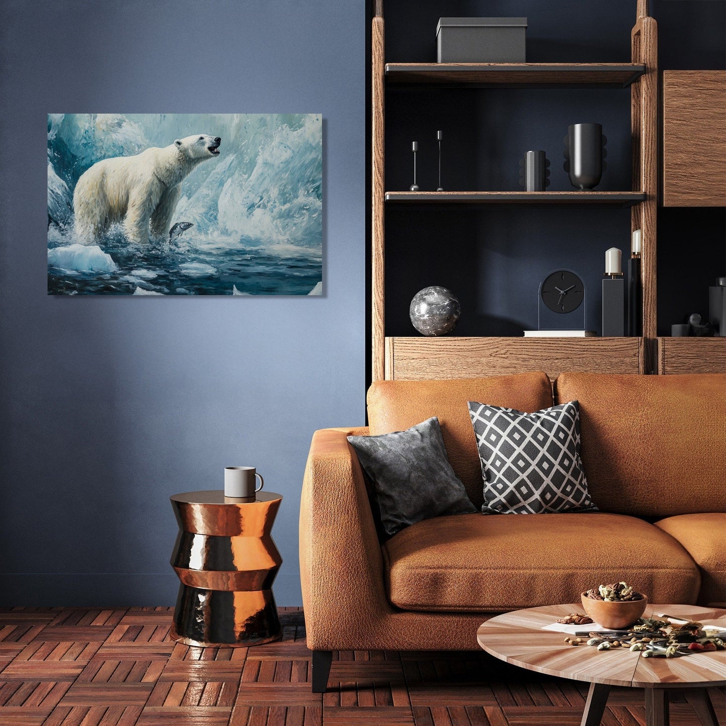 Polar Bear Survival Canvas