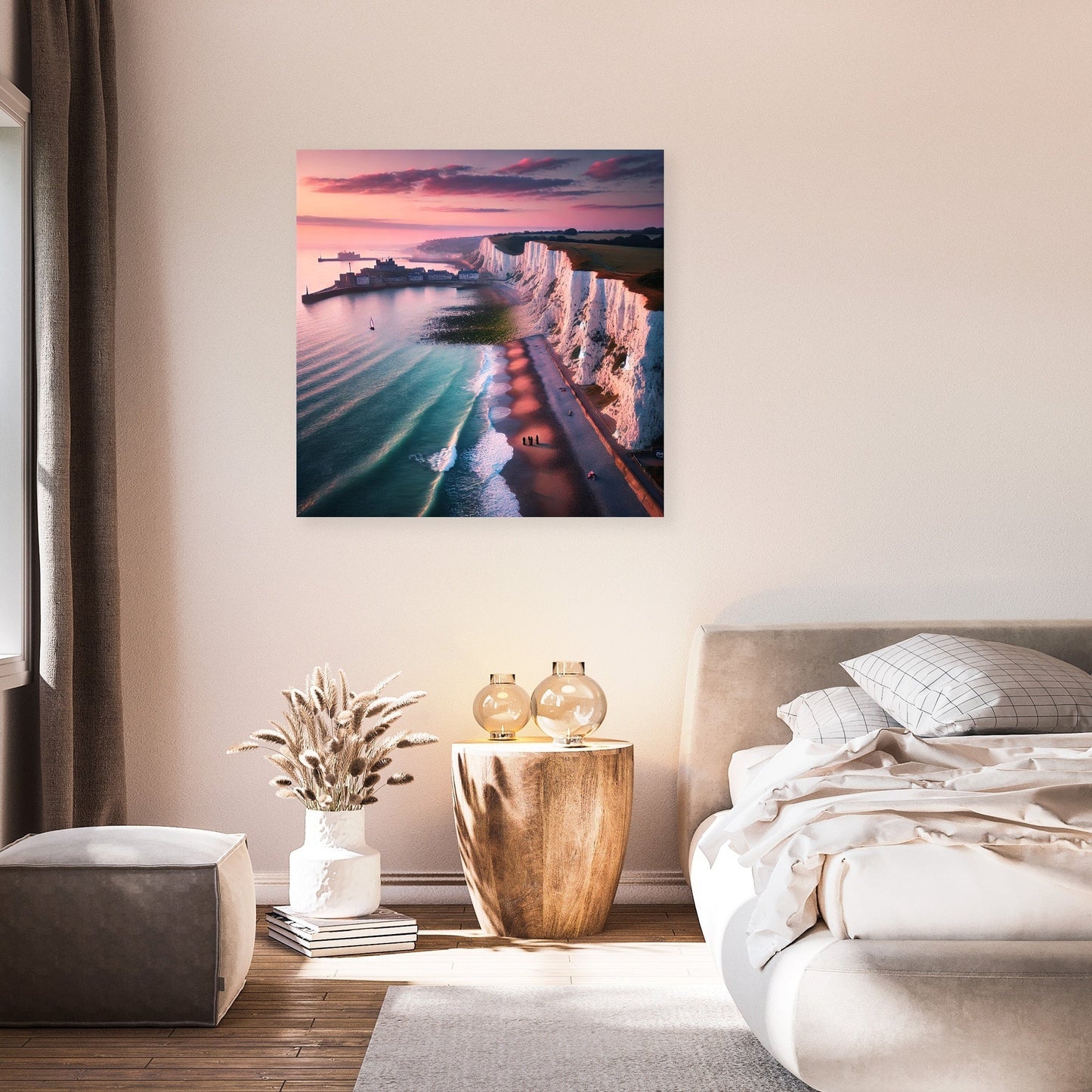Dover Sunrise Cliffs Canvas