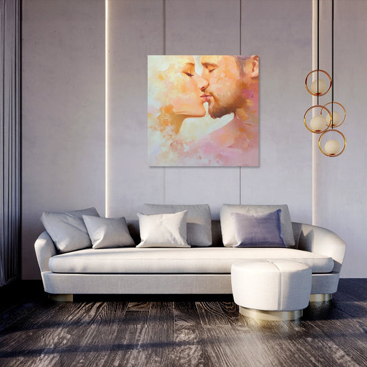 Kiss Intimacy Canvas