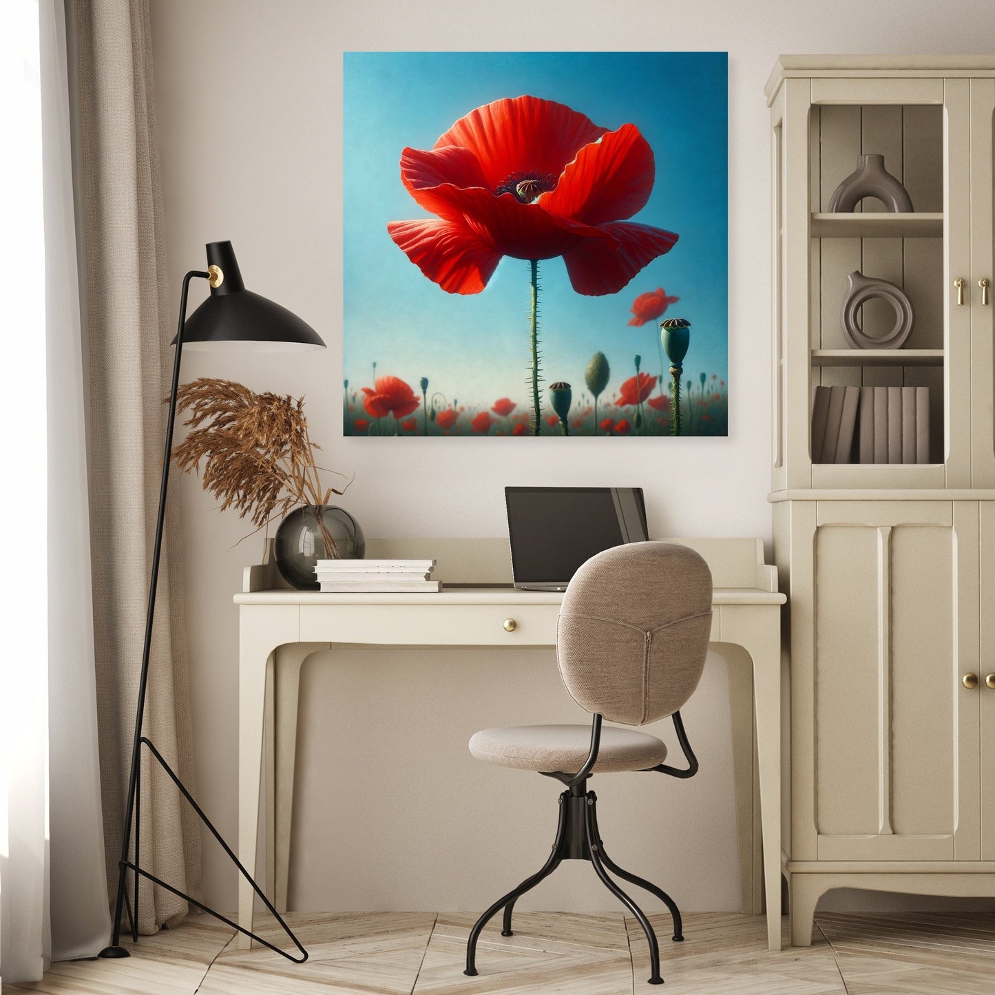 Elegance in Bloom Canvas