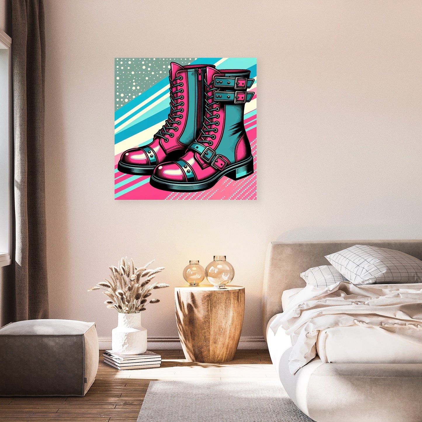 Fashion Boots Canvas