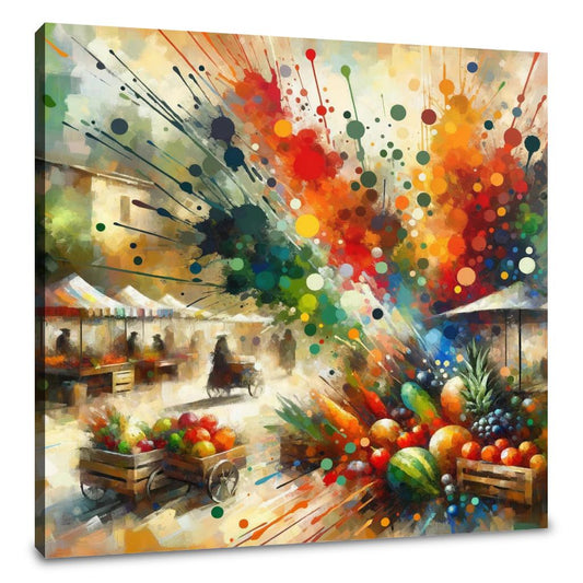 Farmers Market Fiesta Canvas