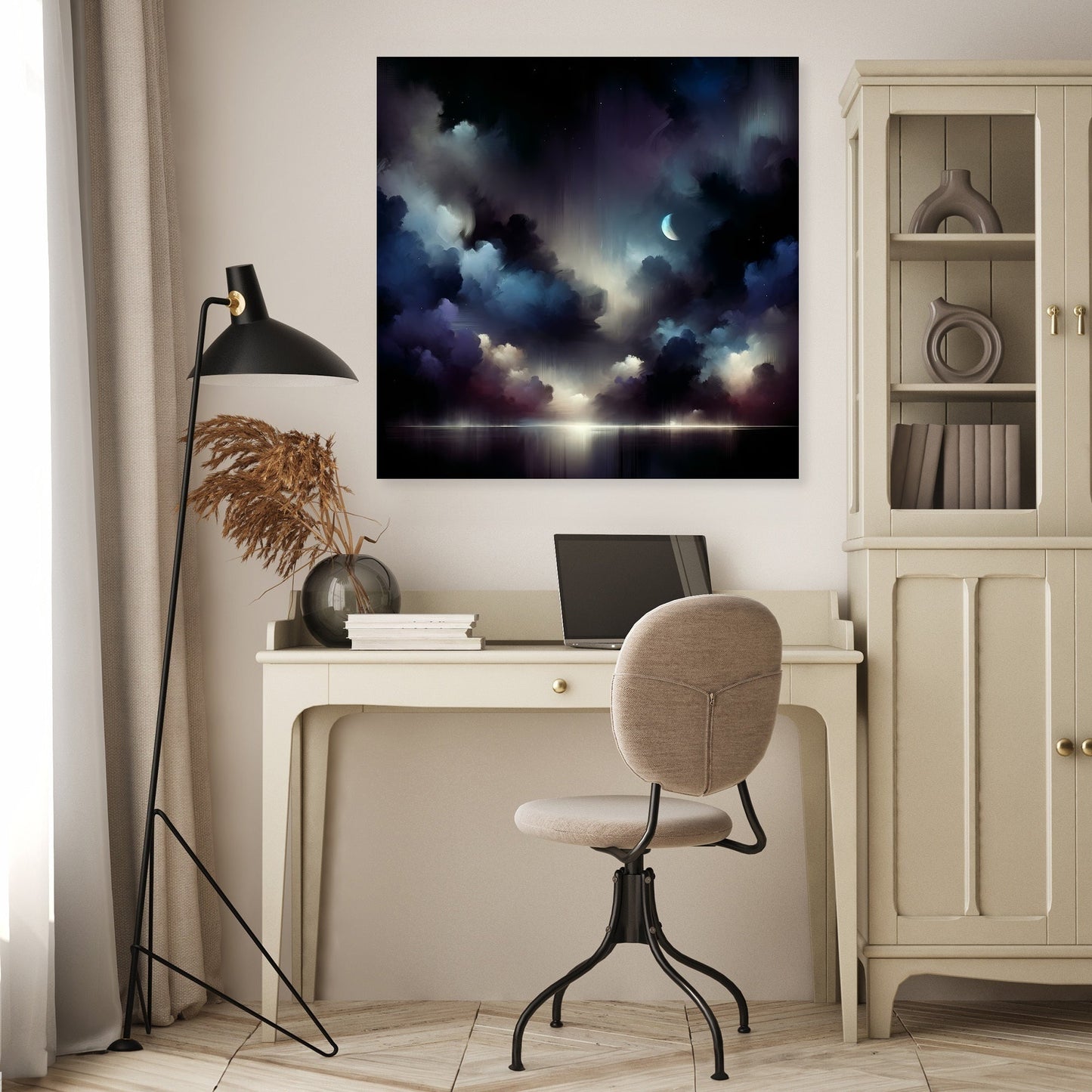 Nocturnal Contemplation Canvas