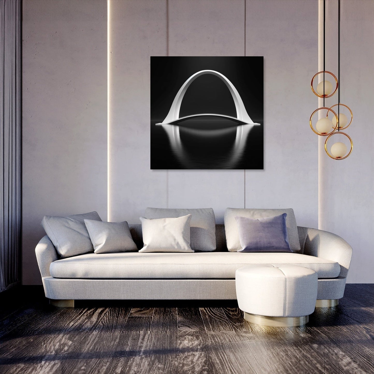 Serene Arch Canvas