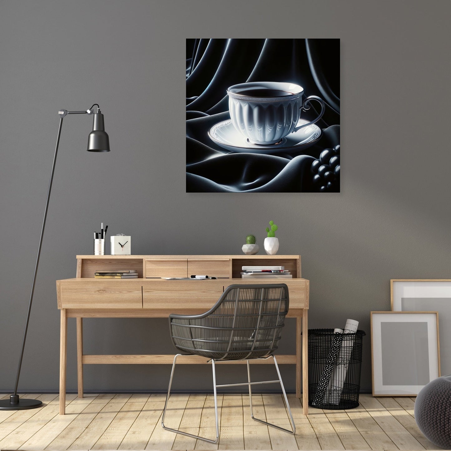 Porcelain Reflections Canvas