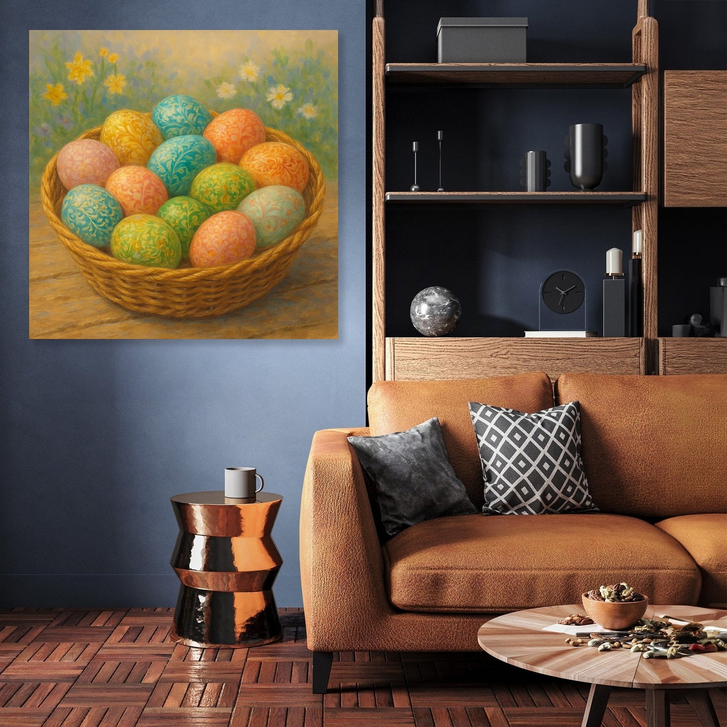 Easter Egg Bounty Canvas