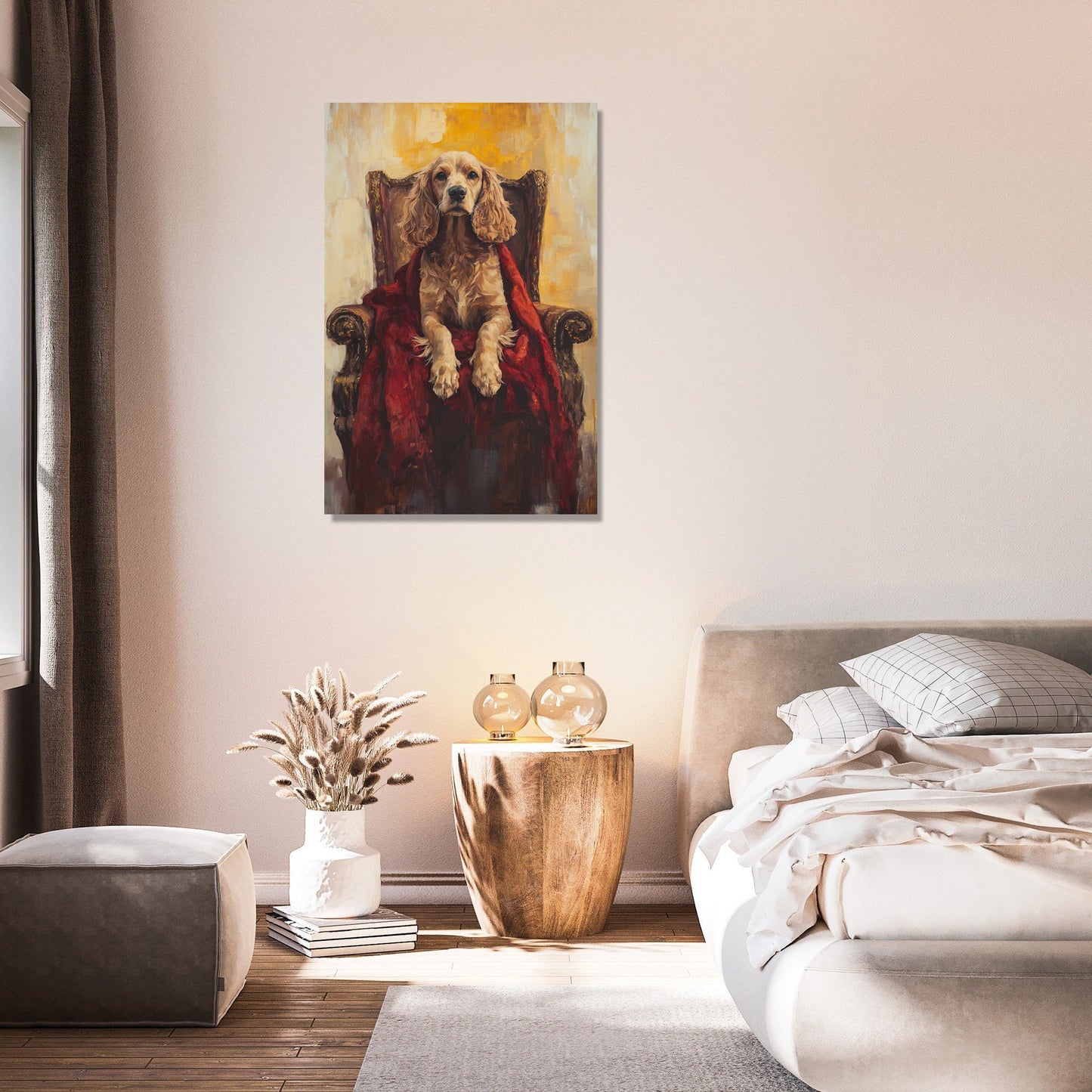 Noble Cocker Spaniel Canvas