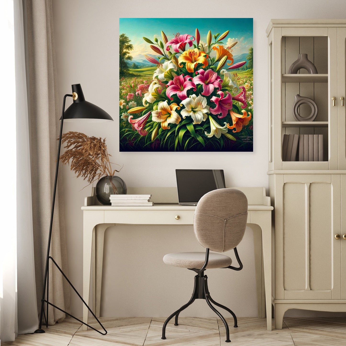 Eternal Lilies Canvas