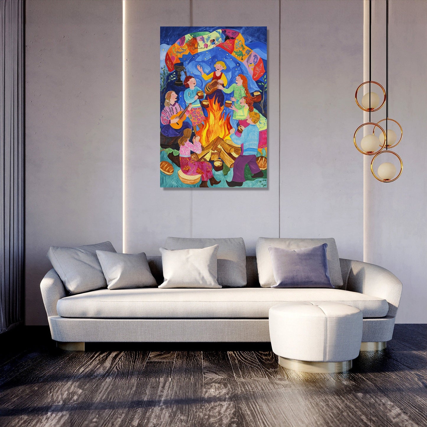 Bealtaine Feast Canvas