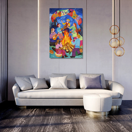 Bealtaine Feast Canvas