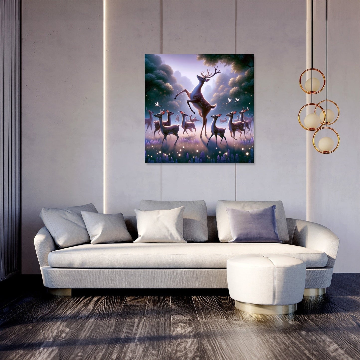 Ballet Deer Canvas