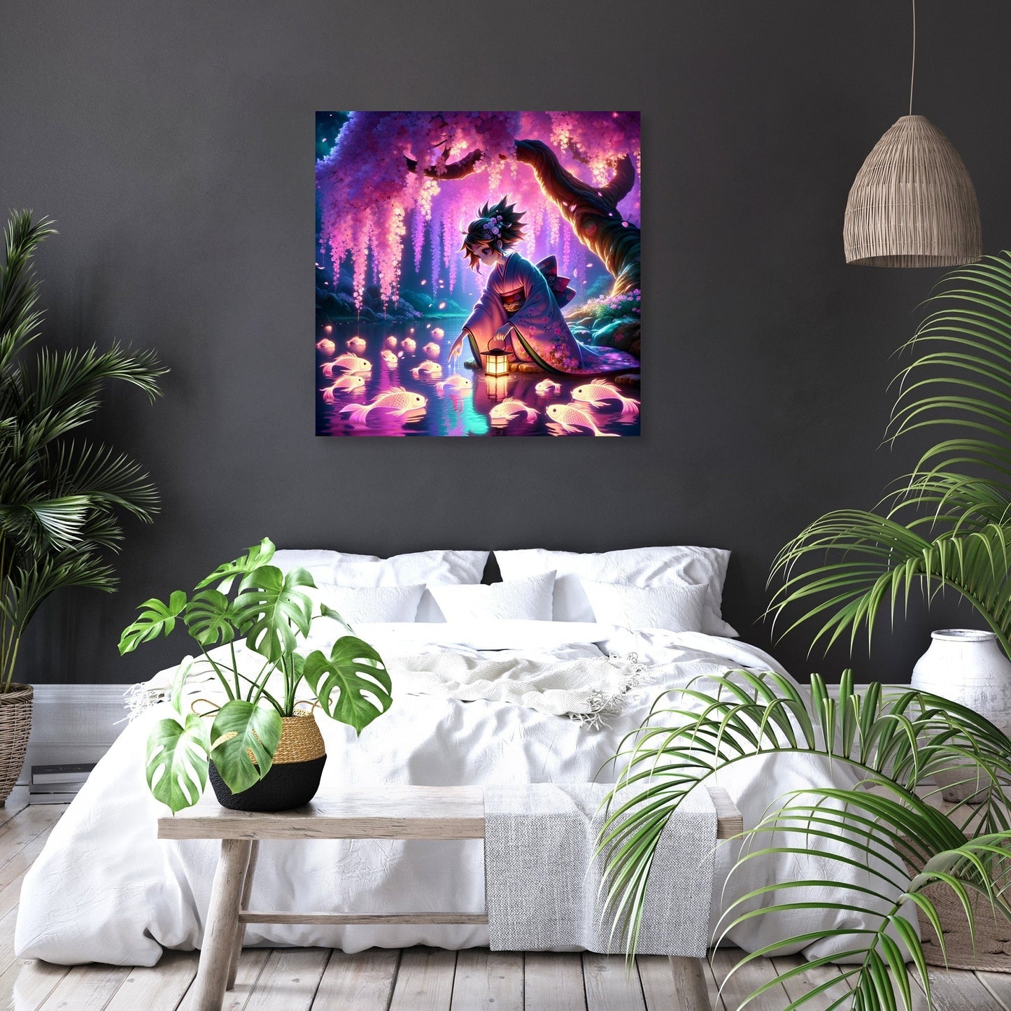 Enchanted Sakura Serenity Canvas