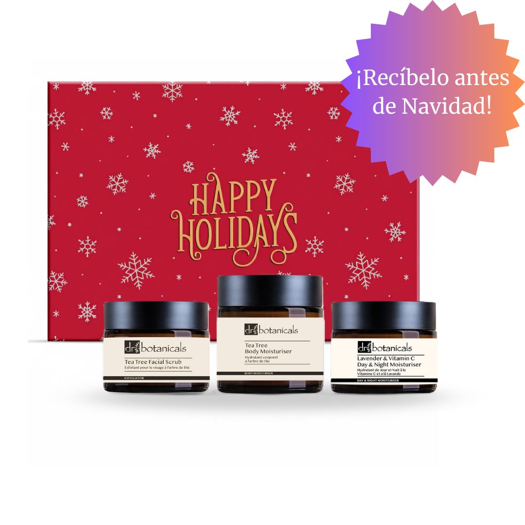 Tea Tree Facial Scrub  Lavender & Vitamin C Day & Night Moisturiser  Tea Tree Body Moisturiser