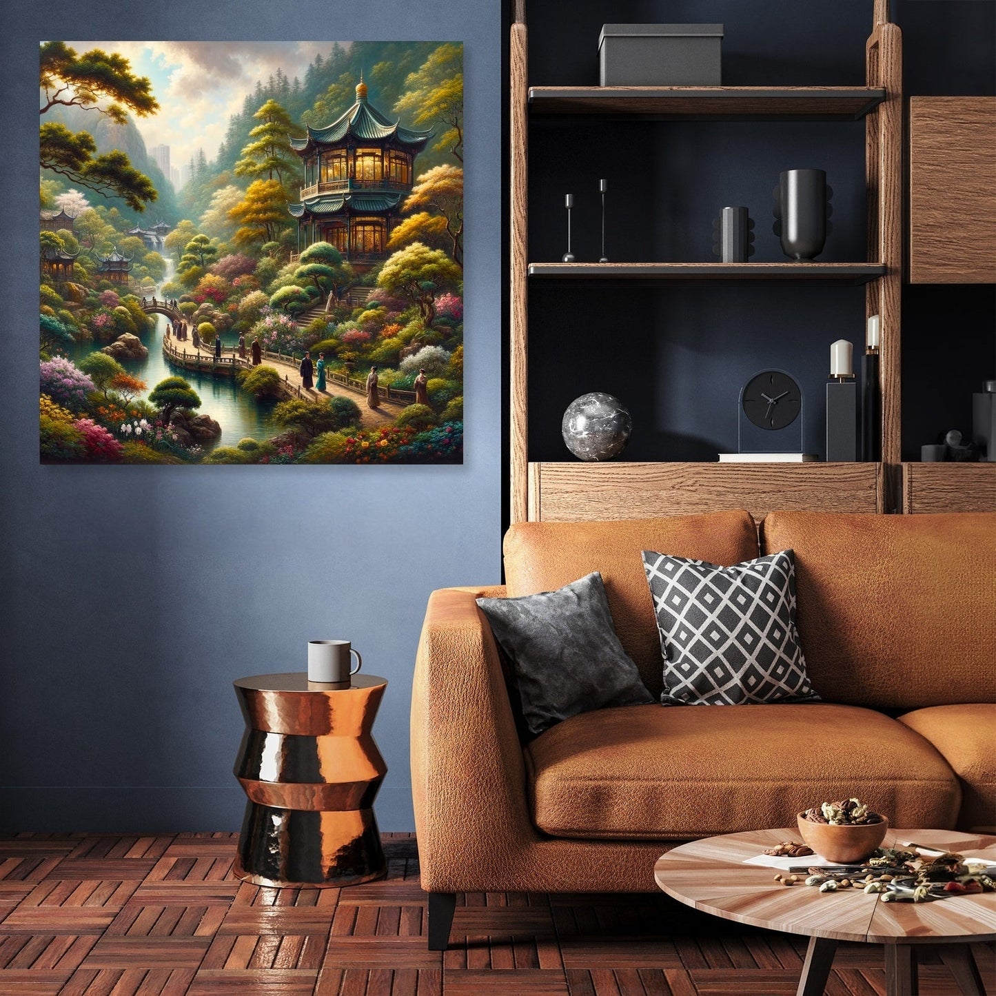 Springtime in Nan Lian Garden Canvas