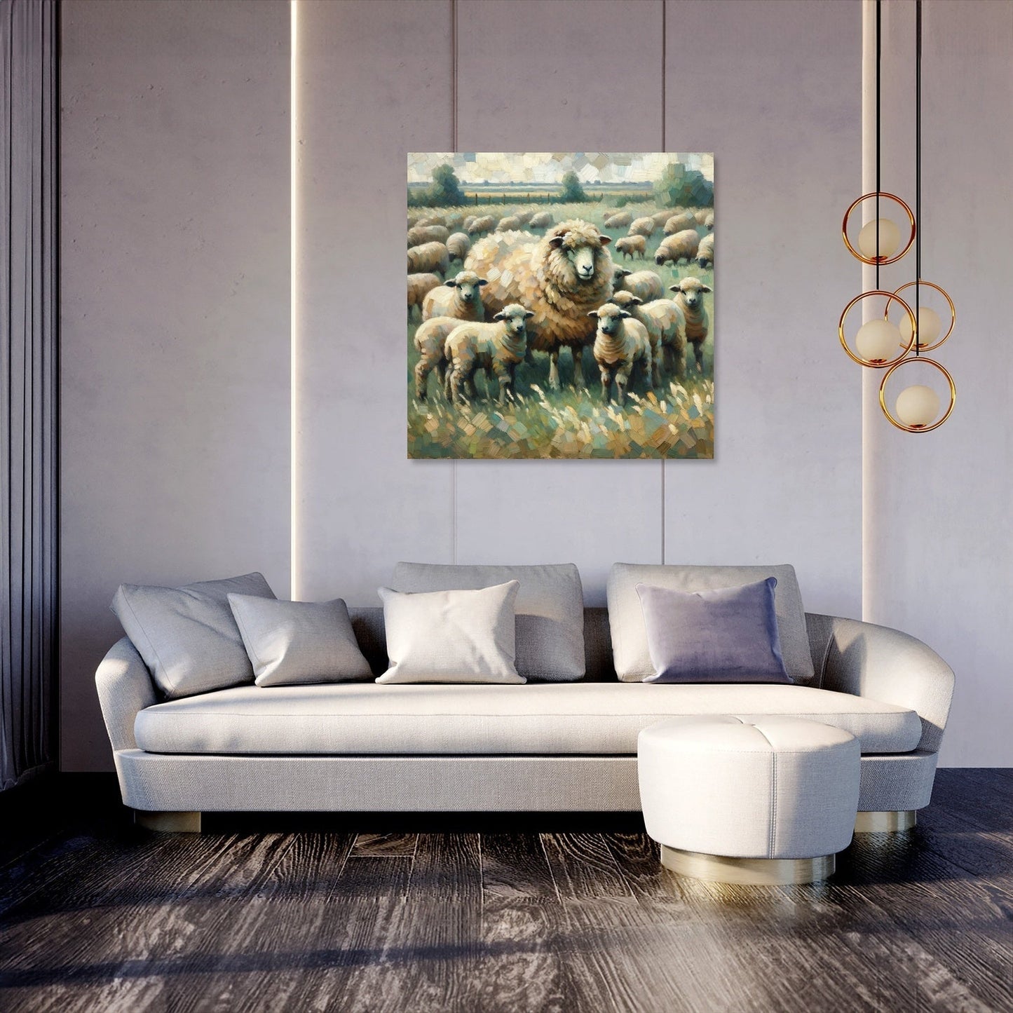 Pastoral Harmony Canvas