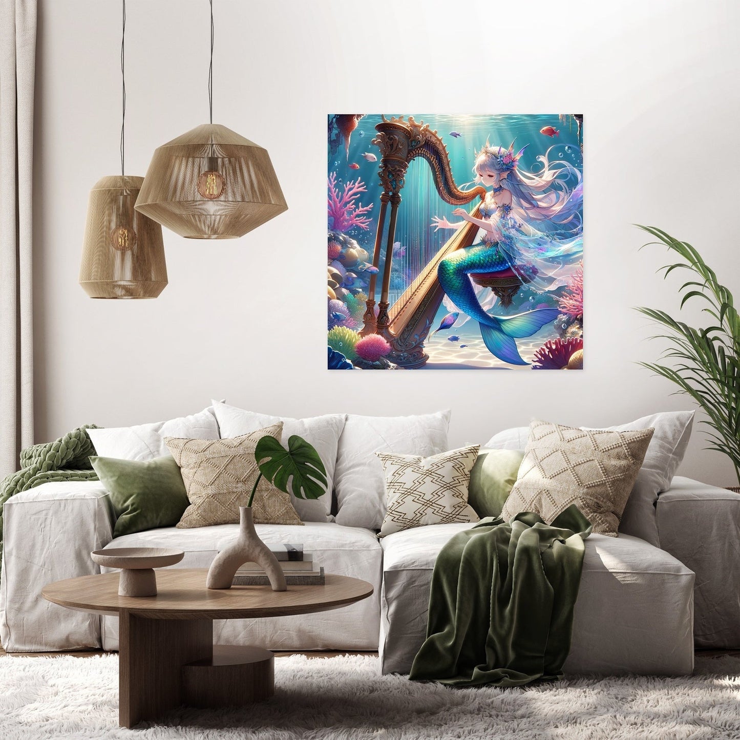 Ocean's Melody Canvas