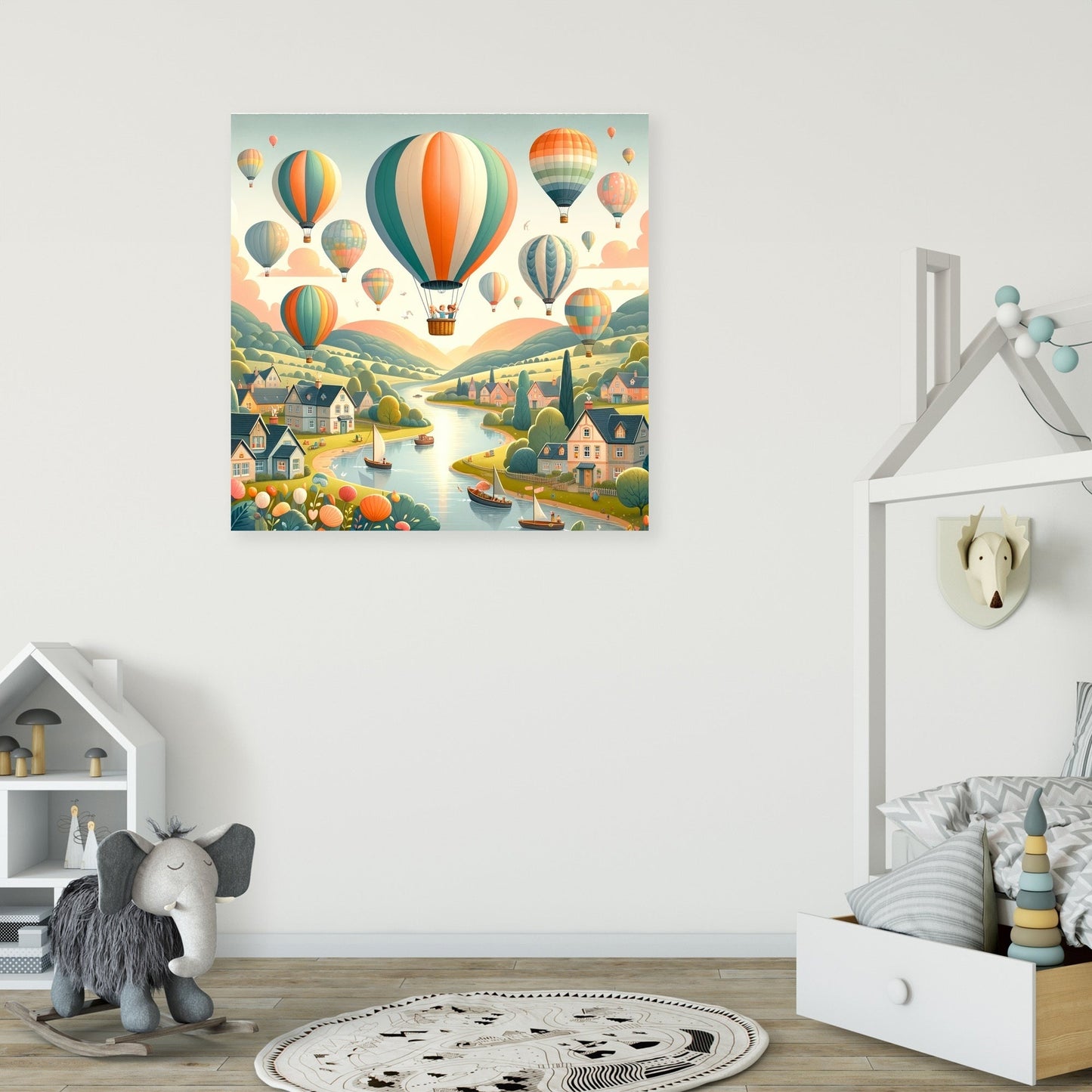Skybound Adventure Canvas