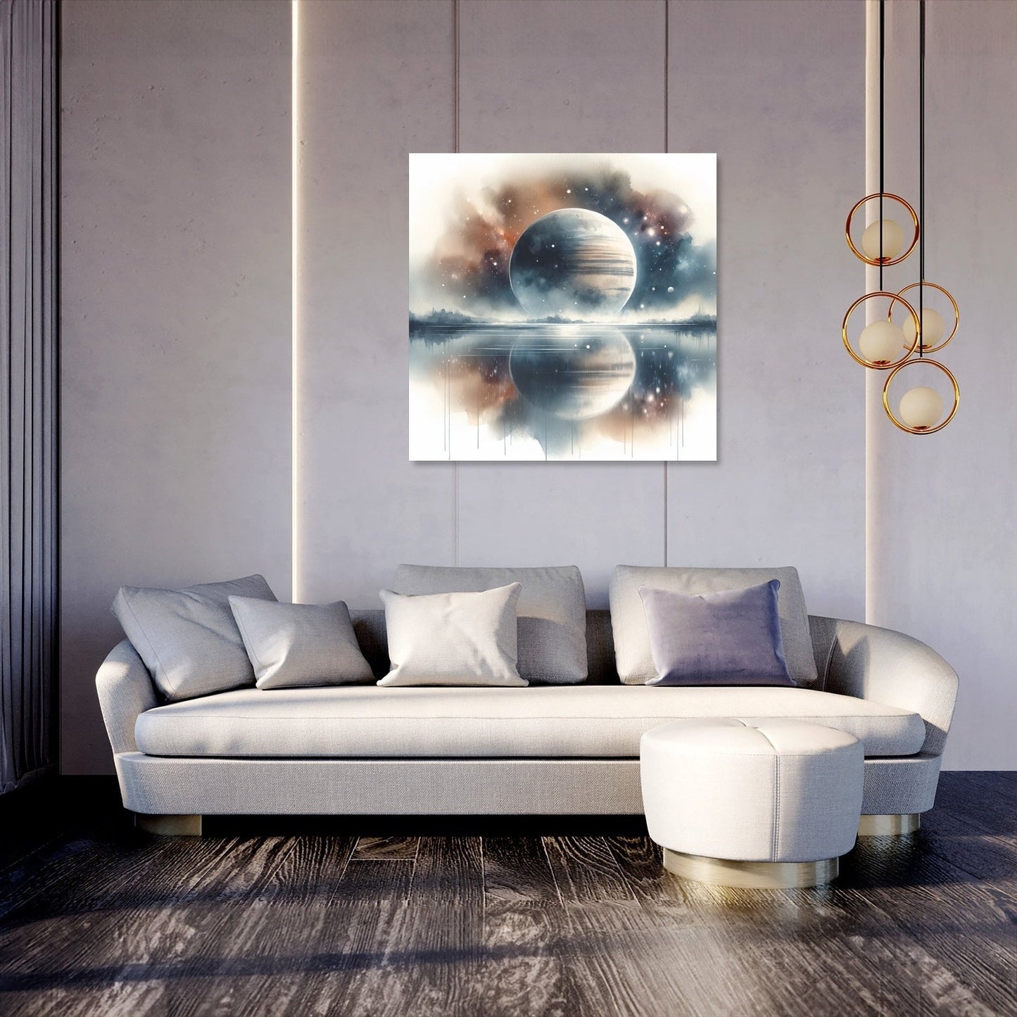 Celestial Reflections Canvas