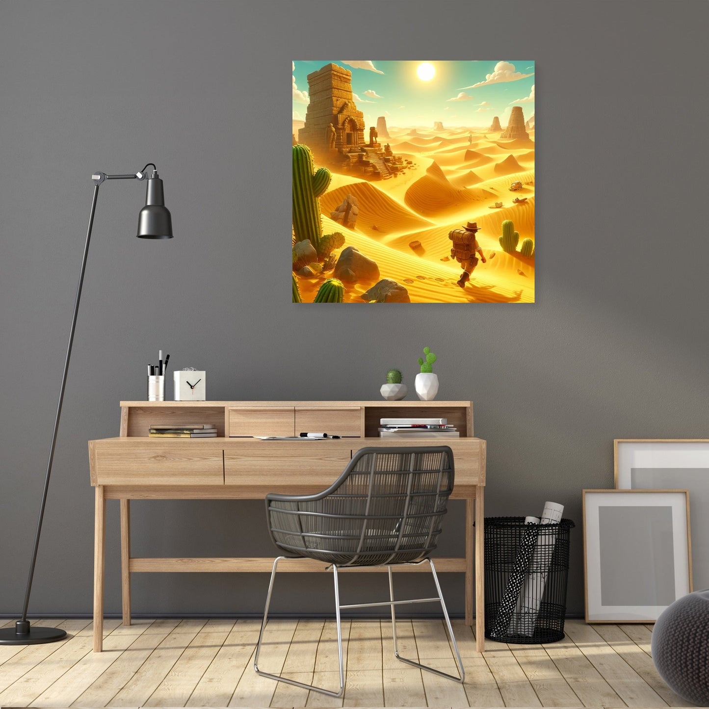 Desert Dune Adventure Canvas