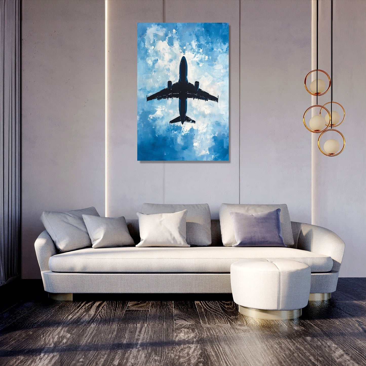 Soaring Silhouette Canvas