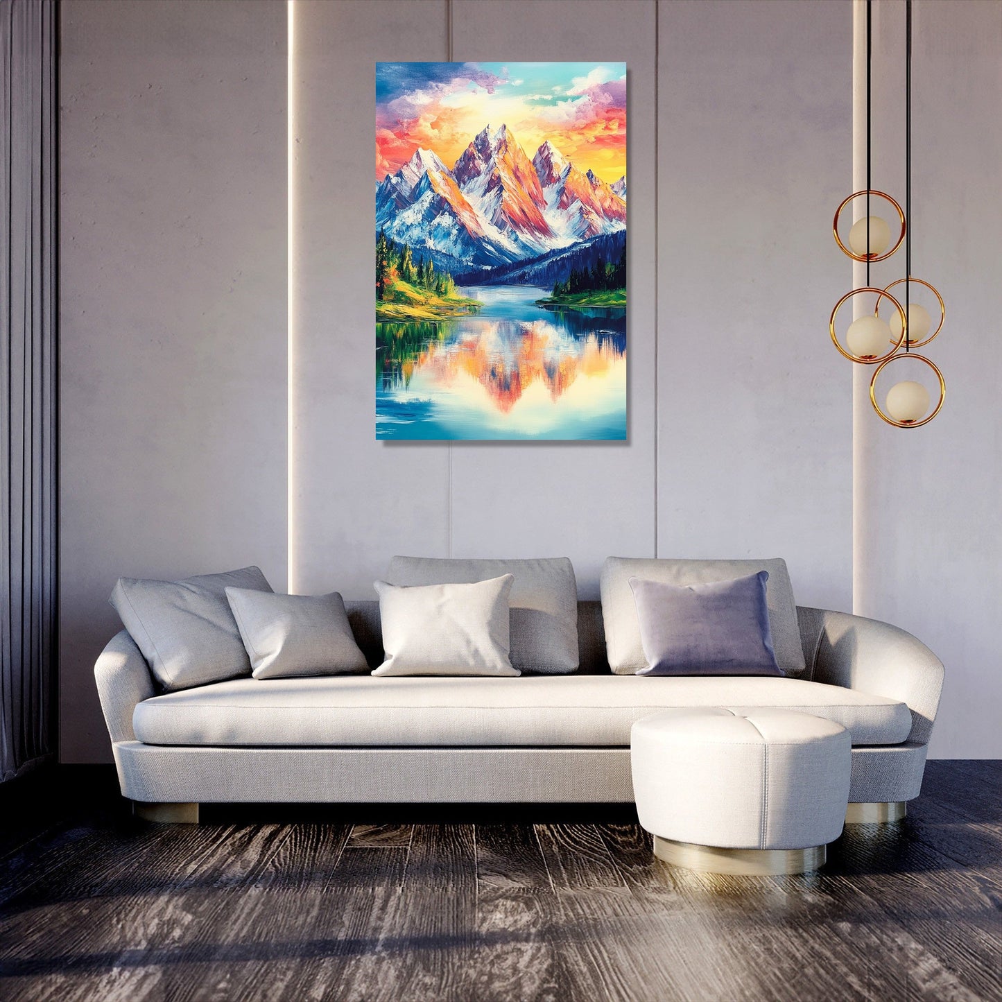 Alpine Sunset Canvas