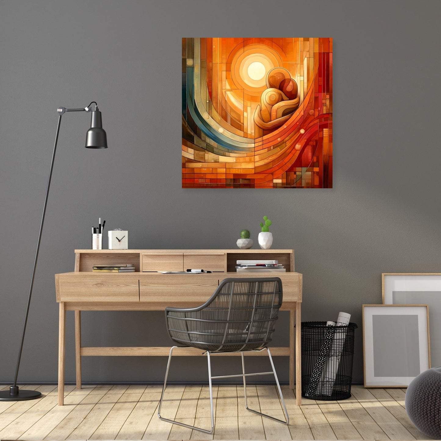 Embrace of Warmth Canvas