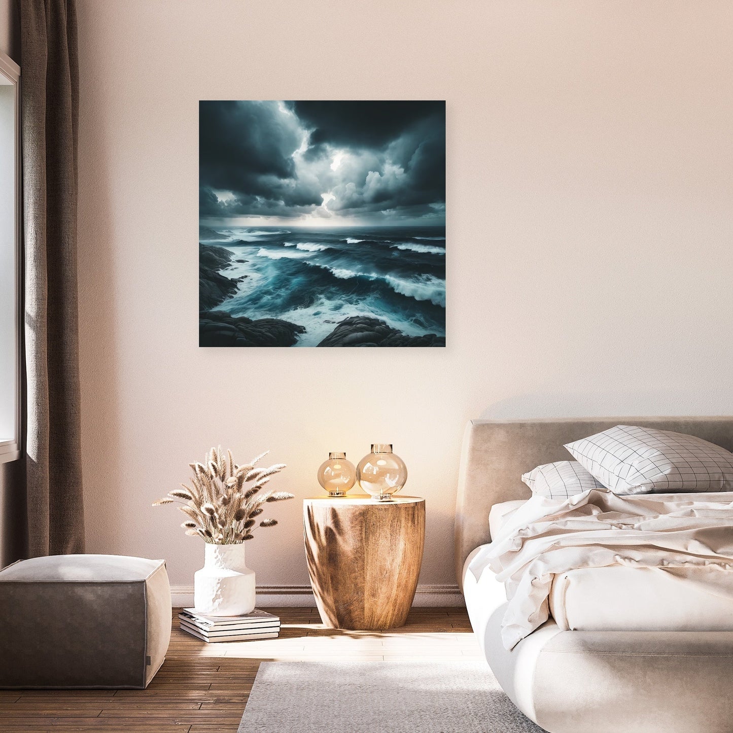 Stormy Seascape Canvas