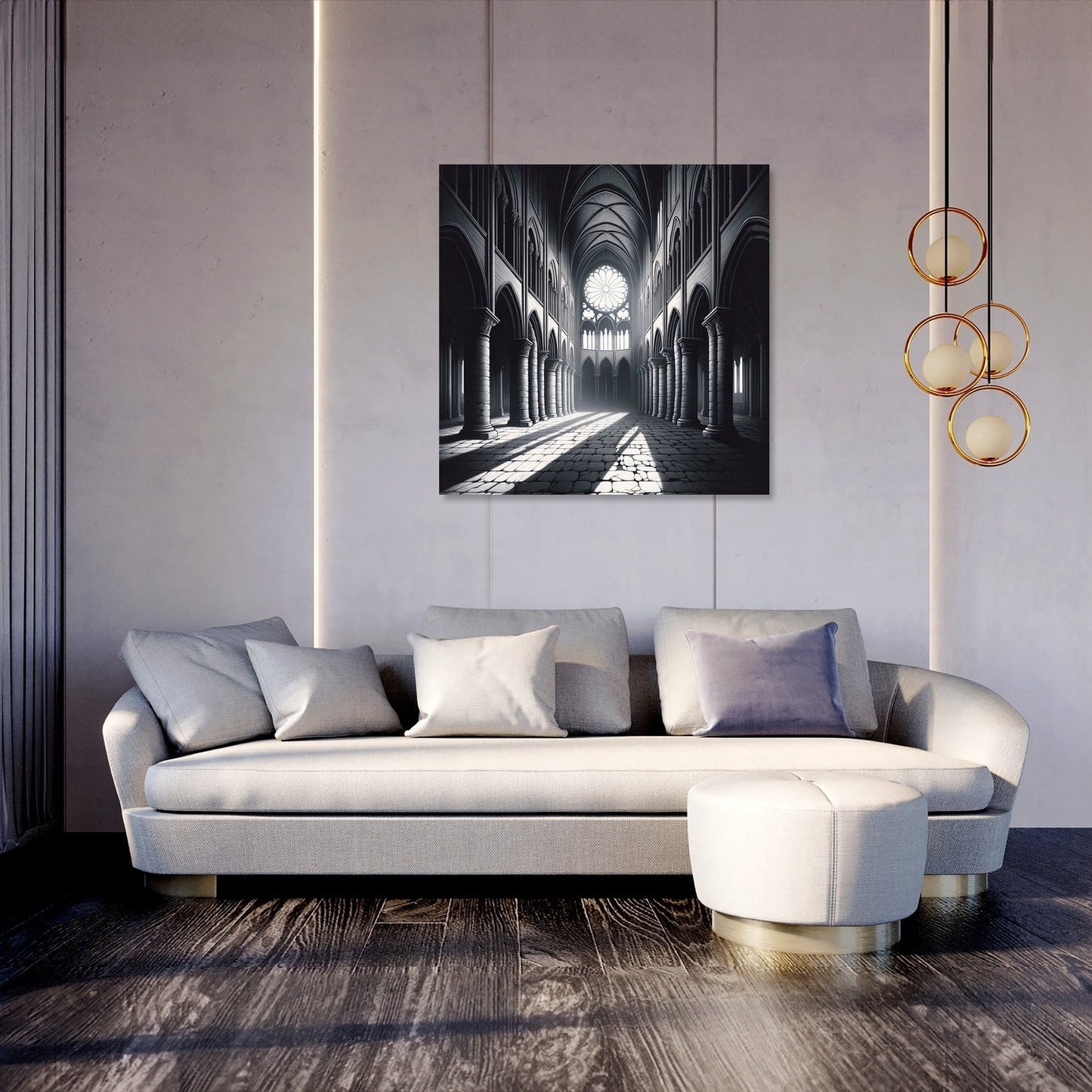 Ghosts of Notre-Dame Paris Canvas