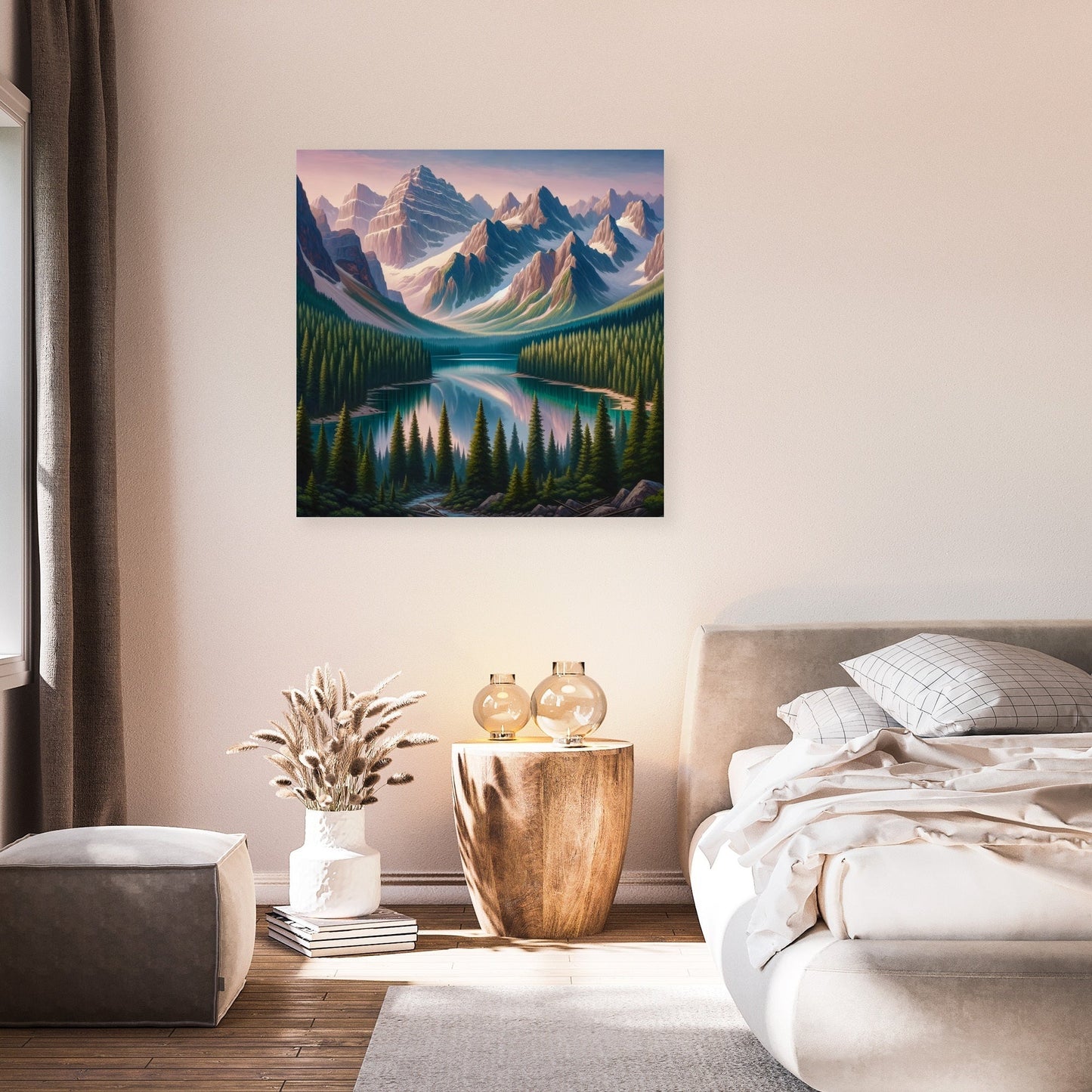 Dawn Mountain Majesty Canvas