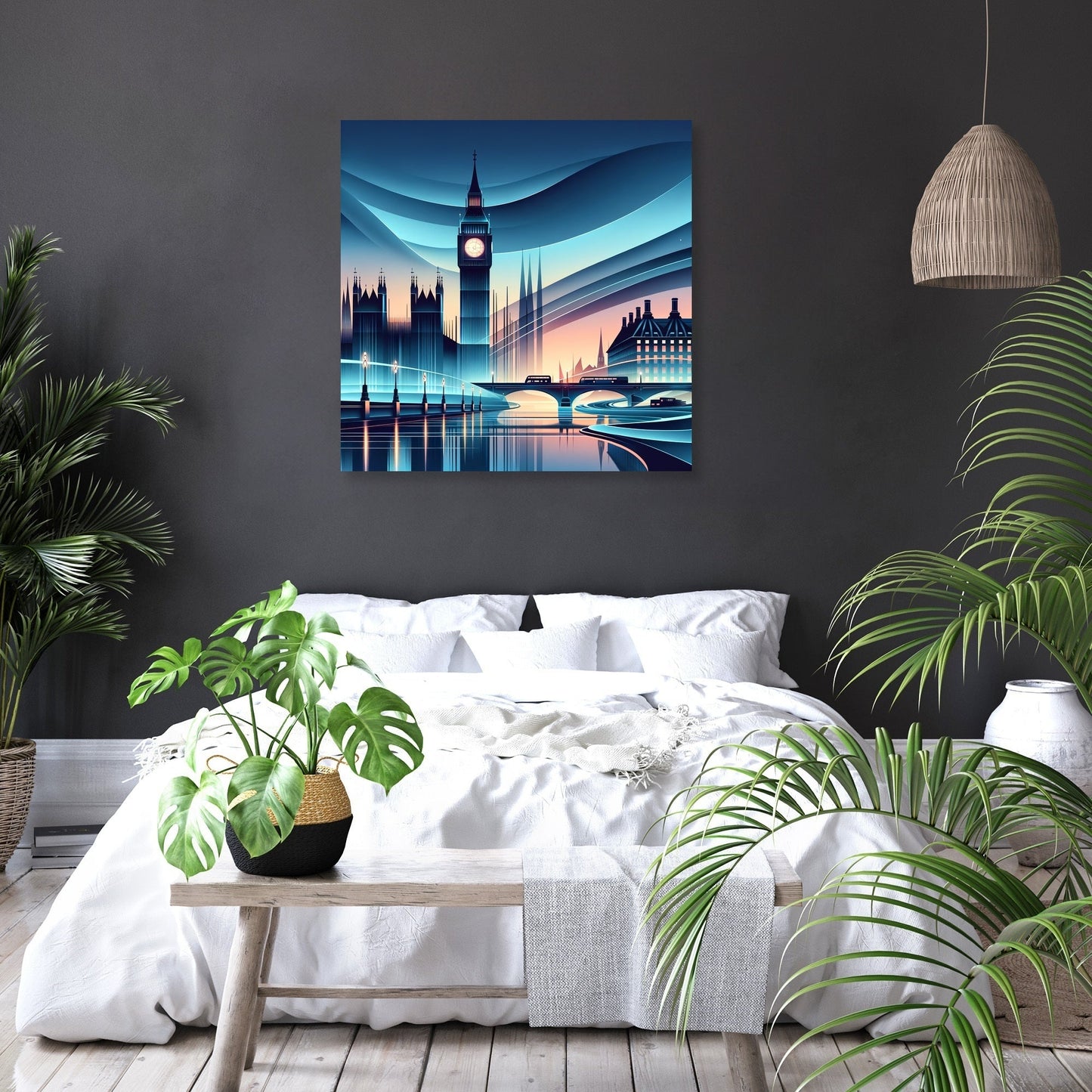 Modern Parliament Canvas